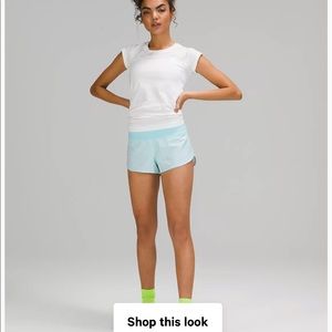 LULU LEMON SPEED UP SHORTS